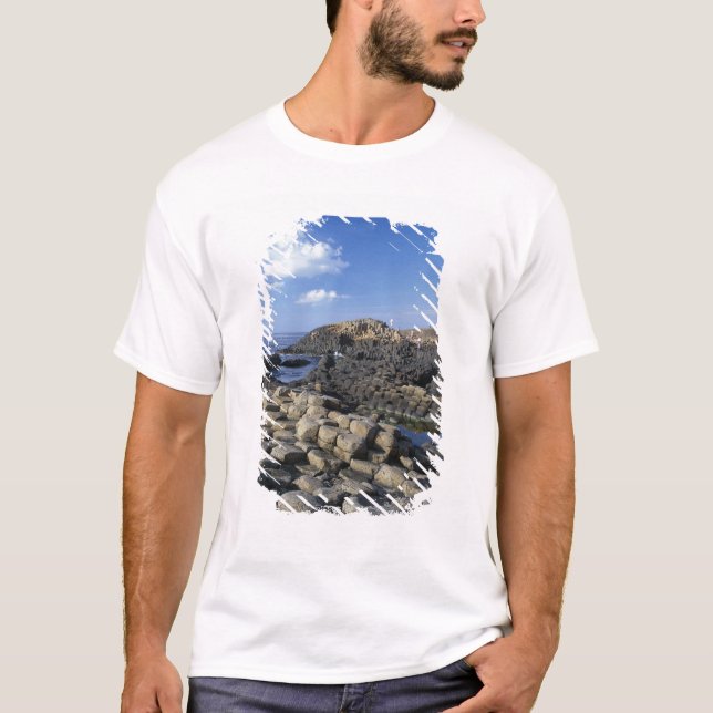 T-shirt Giants Causeway, County Antrim, Nord (Devant)
