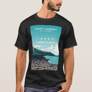 T-shirt Giant's Causeway One Star Review Irlande du Nord