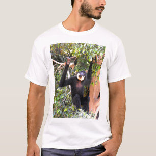 T-shirt Gibbon à joues à mâle