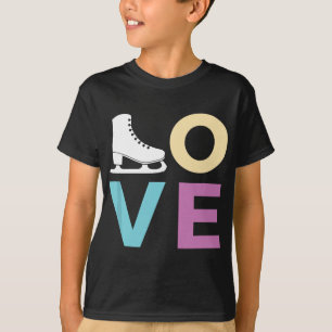 T-shirt Gif de patinage artistique pour les filles Femmes