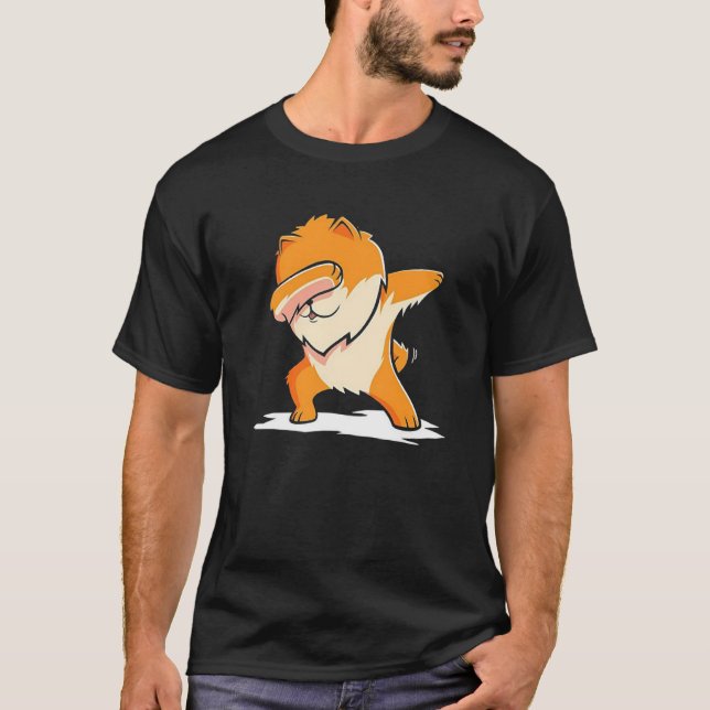 T-shirt GIF tamponnant drôle de danse de limande de (Devant)