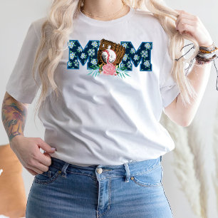 T-Shirt Gift For Mom, Baseball Vibes T-Shirt