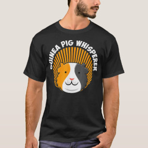 T-shirt Gift Guinéen Gift Funny Guinéen Whisper Pig