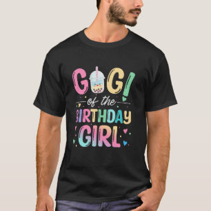 T-shirt Gigi De La Fille Anniversaire Bubble Boba Tea Part