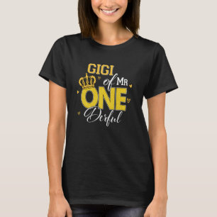 T-shirt GIGI de M. Onederful pour son 1er anniversaire de