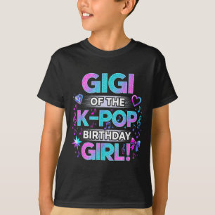 T-shirt Gigi de The K-Pop Birthday Girls Musique Coréenne