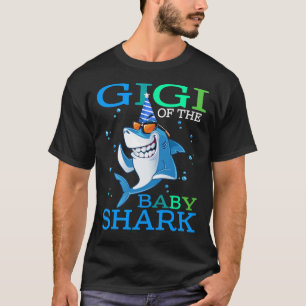 T-shirt GIGI Du Bébé Requin Anniversaire Frère Requin Chir