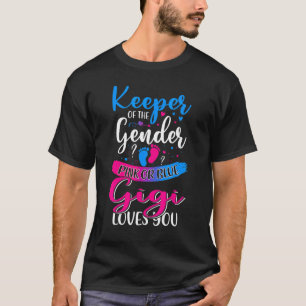 T-shirt Gigi Rose Ou Bleu Vous Aime Garder Révélation De S