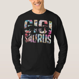 T-shirt Gigisaurus Rex Grandma Dinosaur Rex Gigi Saurus