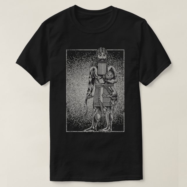 T-shirt Gilgamesh Ancienne Déité Sumérienne Nimrod Anunnak (Design devant)