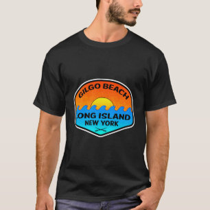 T-shirt Gilgo Beach New York Long Island Surf de surf