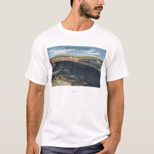 T-shirt Gillette, WY - vue de mine de houille de Wydodak