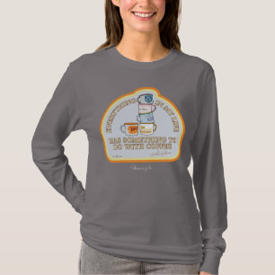 T-shirt Gilmore Girls Graphique des devis de café
