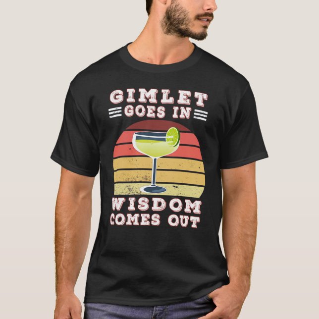 T-shirt Gimlet va dans la sagesse sort (Devant)
