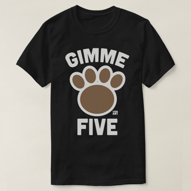 T-SHIRT GIMME CINQ (Design devant)