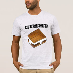 T-shirt Gimme Smore Chocolat Marshmallow Camp S'mores