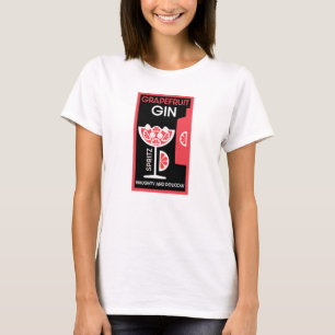 T-shirt Gin rose