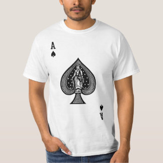 T-shirt Gin rummy Vélo Jouer aux cartes 