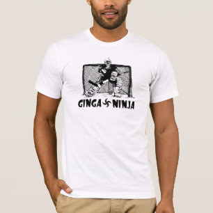 T-shirt Ginga Ninja - gardien de but d'hockey