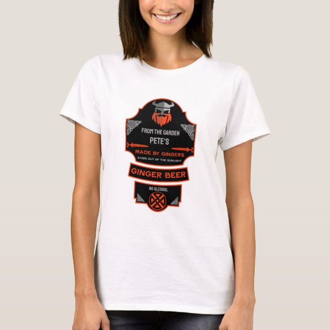 T-shirt Ginger Bière (Devant)