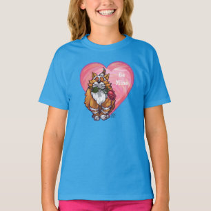 T-shirt Ginger Cat Saint-Valentin
