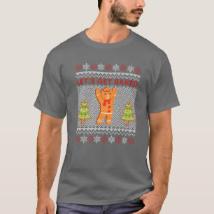 T-shirt Gingerbread Cookie Baking Team Christmas Santa Hat
