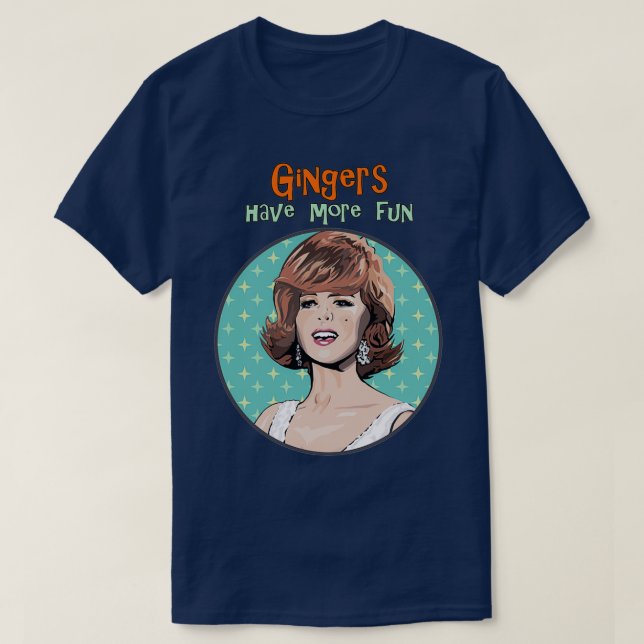 T-shirt Gingers ont plus de plaisir 2 (Design devant)