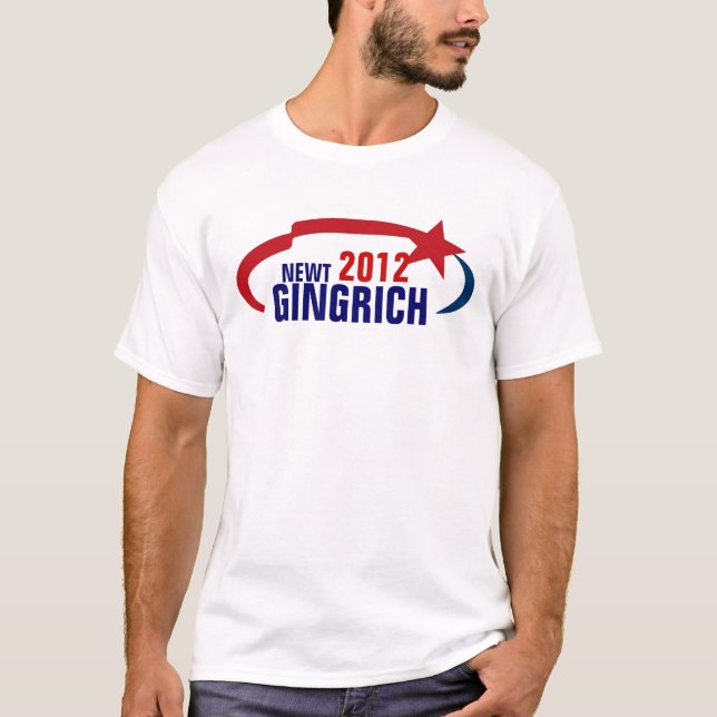 T-SHIRT GINGRICH POUR LE PRÉSIDENT (Devant)