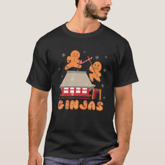 T-shirt Ginja Ninja Ginjas Gingerpain Ninjas Christmas Gi