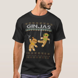 T-shirt Ginjas Gingerbread Ninjas Ugly