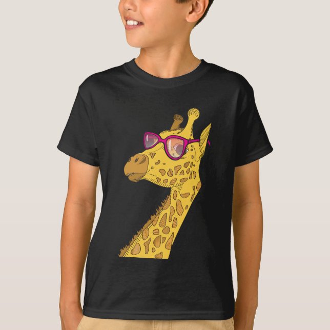 T-shirt girafe (Devant)