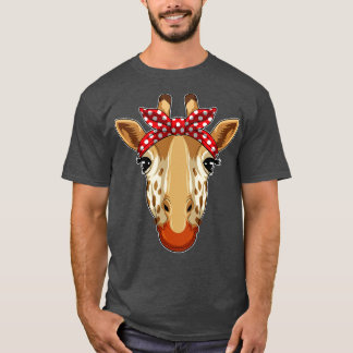 T-shirt Girafe avec Bandana