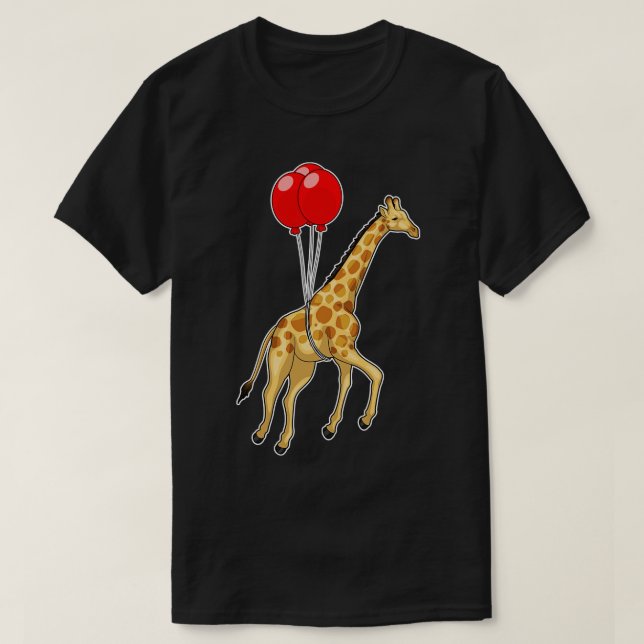 T-shirt Girafe balloon (Design devant)