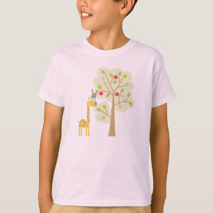 T-shirt Girafe et lapin