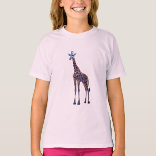 T-shirt Girafe Galaxy Bio-Tech Jardinier – Animé Futuriste