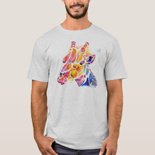 T-shirt Girafe lunatique