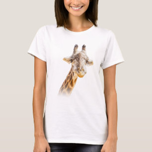 T-shirt Girafe Mignonne Animal Moderne