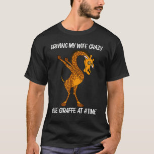 T-shirt Girafe Pour Hommes Papa Garçons Safari Wild Zoo An