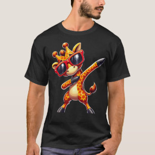T-shirt Girafe qui Dabbing Avec