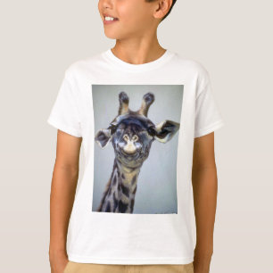 T-shirt Girafe riante