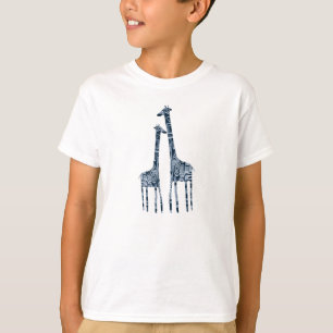 T-shirt girafes