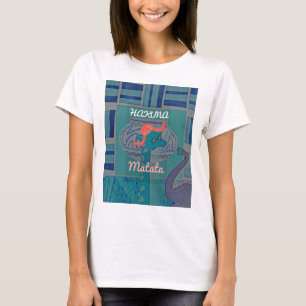 T-shirt Giraffe Art Joueuse : Un Plaisir Africain
