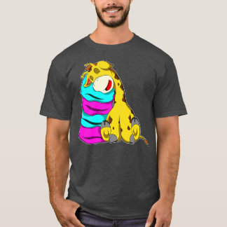T-shirt Giraffe au sommeil