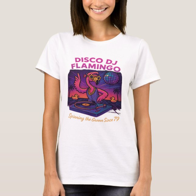 T-shirt Giraffe Cyberpunk Rétro - Neon Street Samurai Vibe (Devant)