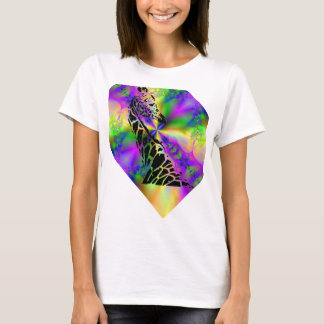 T-shirt Giraffe de couleur douce ~ Chemise