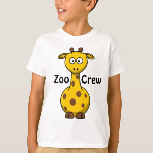 T-shirt Giraffe d'équipage Zoo