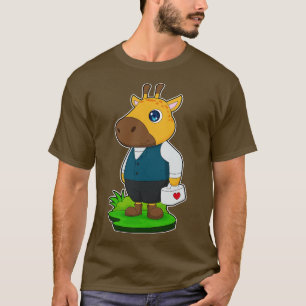 T-shirt Giraffe Doctor Trousse de premiers soins