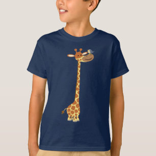 T-shirt Giraffe et Ami pour enfants