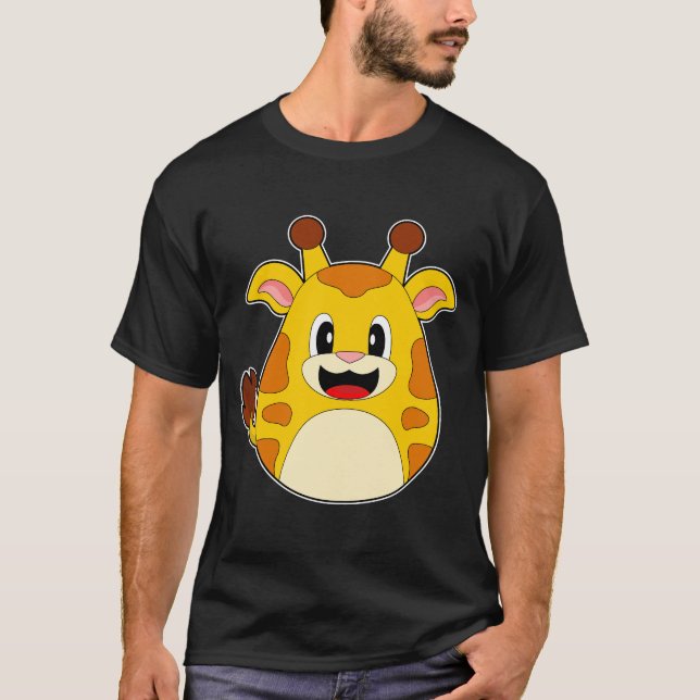 T-shirt Giraffe OEuf de Pâques (Devant)