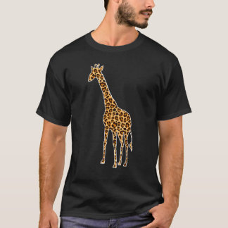 T-shirt Giraffe Pet Poster de animal Leopard Girls Femmes